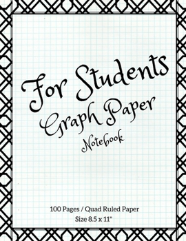 Paperback For Students: Maths Or Science Composition Notebook For Students With Quad Ruled 5 Squares per inch Graph Paper Suitable For Program Book