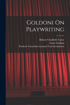 Paperback Goldoni On Playwriting Book