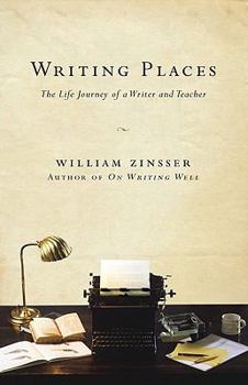 Hardcover Writing Places: The Life Journey of a Writer and Teacher Book