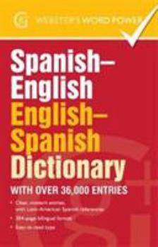 Paperback Spanish-English, English-Spanish Dictionary: With over 36,000 entries Book