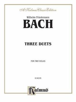 Paperback Three Duets for Two Violas Book