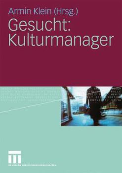 Paperback Gesucht: Kulturmanager [German] Book