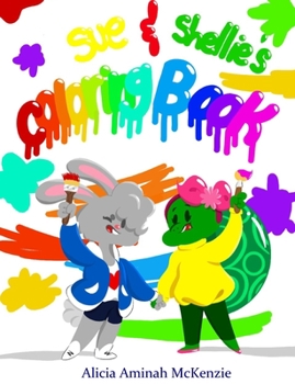 Paperback Sue and Shellie's Coloring Book