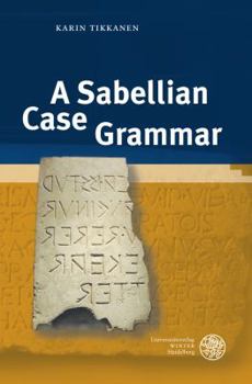 Hardcover A Sabellian Case Grammar Book