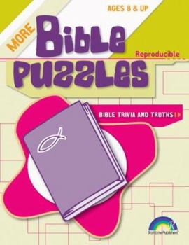 Paperback Bible Puzzles: Bible Trivia & Truths Book