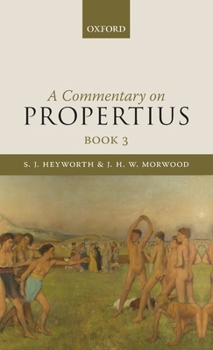 Hardcover Commentary on Propertius, Book 3 Book