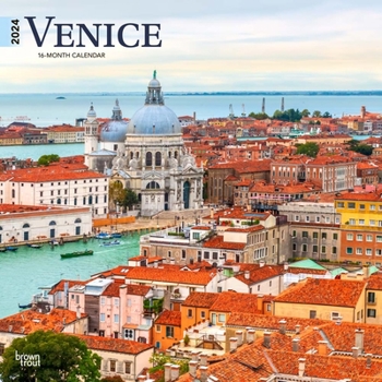 Calendar Venice 2024 Square Book