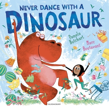 Paperback Never Dance With a Dinosaur Book