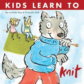 Paperback Kids Learn to Knit Book