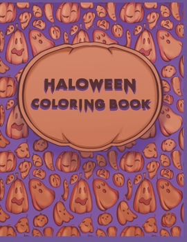 Paperback Halloween Coloring Book: A Halloween themed coloring book