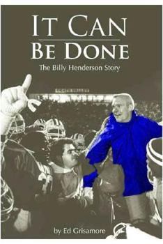 Hardcover It Can Be Done: The Billy Henderson Story Book