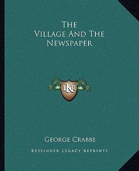 Paperback The Village And The Newspaper Book