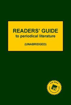 Hardcover Readers' Guide to Periodical Literature 2022 Subscription Book