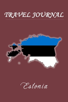 Travel Journal | Estonia | 50 Half Blank Pages |