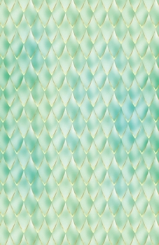 Paperback Dot Grid Journal Notebook: Mint Green Dragonscale - Bullet Planner Book - Dotted Grid - 5.5 X 8.5" 120 Pg - DIY Weekly Spread - Organizer - Habit Book