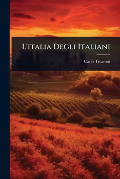 Paperback L'italia Degli Italiani [Italian] Book