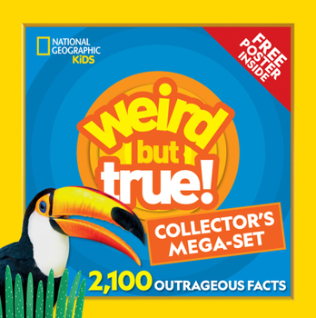 Paperback Weird But True! Collector's Boxed Megaset (Volumes 1-6): 1,800 Outrageous Facts Book