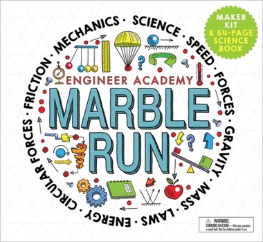 Paperback Engineer Academy: Marble Run Book