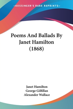 Paperback Poems And Ballads By Janet Hamilton (1868) Book