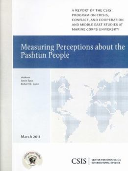 Paperback Measuring Perceptions about the Pashtun People Book