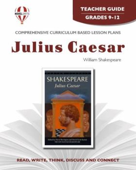 Paperback Julius Caesar - Teacher Guide by Novel Units Book