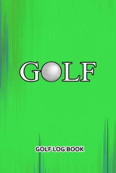 Paperback Golf Log Book: Golf Book