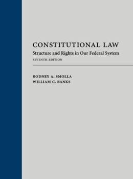 Hardcover Constitutional Law: Structure and Rights in Our Federal System Book
