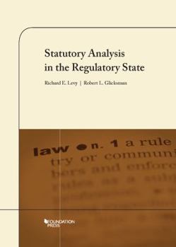 Paperback Statutory Analysis in the Regulatory State (Coursebook) Book