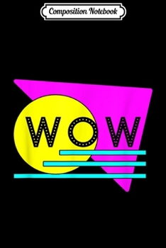 Composition Notebook: Wow Cool Bright Shapes Journal/Notebook Blank Lined Ruled 6x9 100 Pages