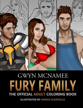 Paperback Fury Family (The Official Adult Coloring Book) Book