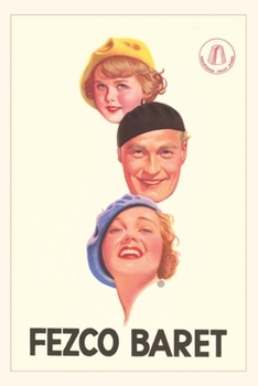 Paperback Vintage Journal Fezco Beret Ad Book