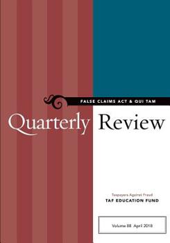 Paperback False Claims Act & Qui Tam Quarterly Review Book