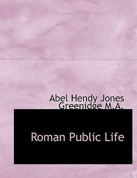 Hardcover Roman Public Life Book
