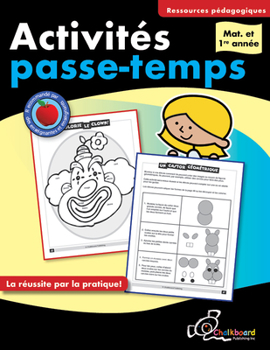 Paperback Activites Passe-Temps Mat-1 [French] Book