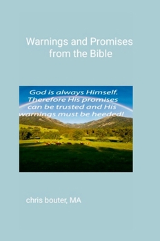 Hardcover Warnings And Promises From The Bible: Pastoral Care Book