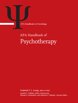 Misc. APA Handbook of Psychotherapy: Volume 1: Theory-Driven Practice and Disorder-Driven Practice Volume 2: Evidence-Based Practice, Practice-Based Evidenc Book