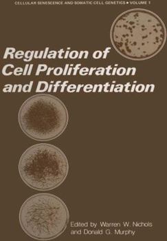Paperback Regulation of Cell Proliferation and Differentiation Book