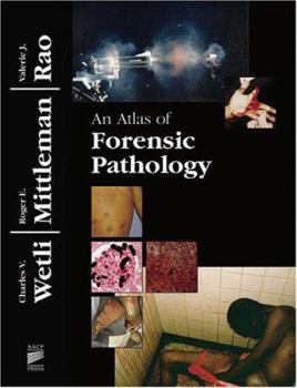 Hardcover An Atlas of Forensic Pathology Book