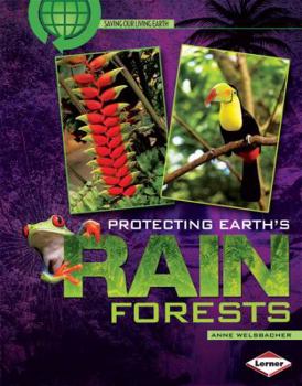 Library Binding Protecting Earth's Rain Forests Book