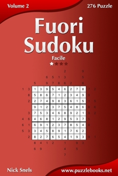 Paperback Fuori Sudoku - Facile - Volume 2 - 276 Puzzle [Italian] Book