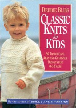 Paperback Classic Knits for Kids: 30 Traditional Aran and Guernsey Designs for 0-6 Years Book