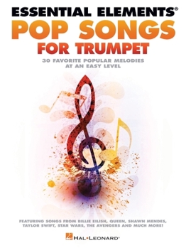 Paperback Essential Elements Pop Songs for Trumpet Book