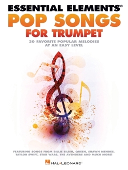 Paperback Essential Elements Pop Songs for Trumpet Book