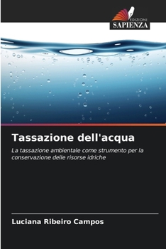 Paperback Tassazione dell'acqua [Italian] Book