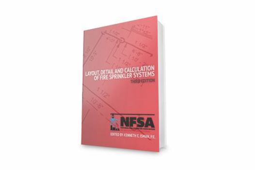 Hardcover Layout Detail and Calculation of Fire Sprinkler Systems (3rd Ed) Book