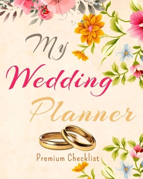 My Wedding Planner a Portable Guide to Organizing Your Dream Wedding 2021 / 2020 Wedding Planner with golden wedding rings design Complete Wedding ... Journal Pages Bride Wedding Engagement Gift