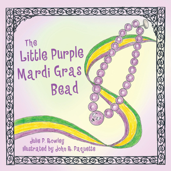 Paperback The Little Purple Mardi Gras Bead Book