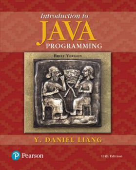 Paperback Introduction to Java Programming, Brief Version Plus Mylab Programming with Pearson Etext -- Access Card Package [With Access Code] Book