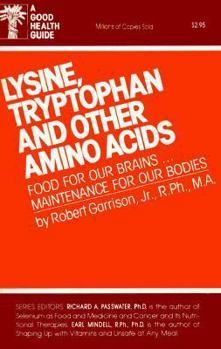 Paperback Lysine, Tryptophan and Other Amino Acids Book