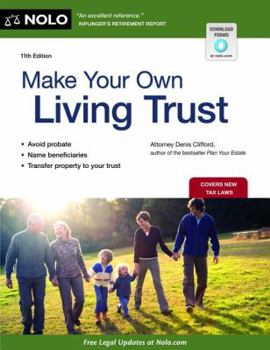 Paperback Make Your Own Living Trust Book